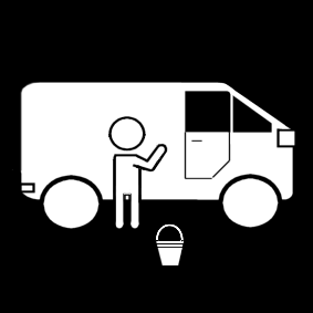 wash the van